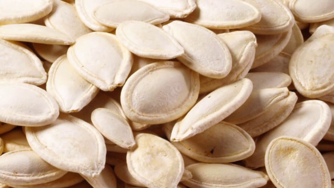 pumpkin seeds alang sa mga ulod