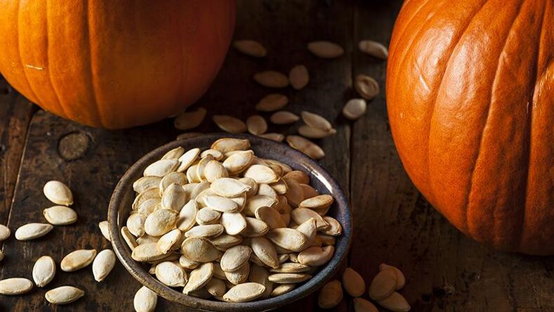 pumpkin nga mga liso batok sa mga parasito